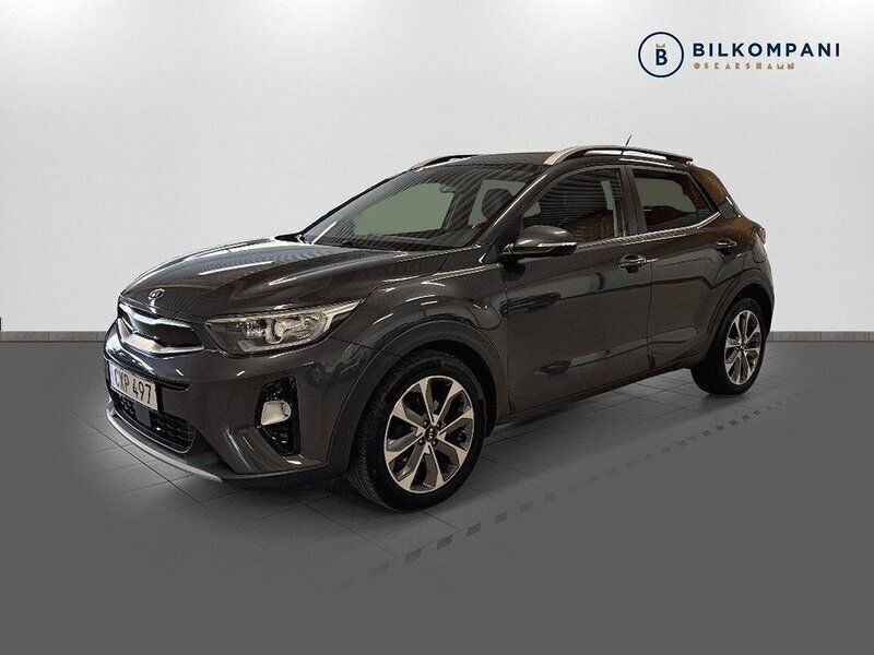 Grå Begagnad 2018 Kia Stonic Advance SUV | 168 800 kr (Marknadspris) - Bild 1/4