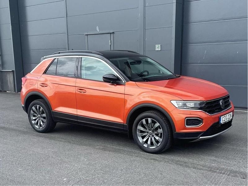 Orange Begagnad 2021 VW T-Roc SUV | 180 000 kr (Bra pris) - Bild 1/4