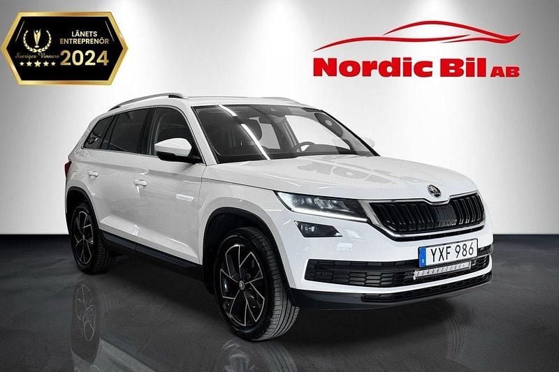 Vit Begagnad 2019 Skoda Kodiaq Business Line SUV | 249 900 kr (Superpris) - Bild 1/4