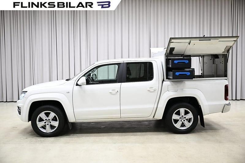 Vit Begagnad 2020 VW Amarok Pickup | 423 750 kr (Lite dyr) - Bild 1/4