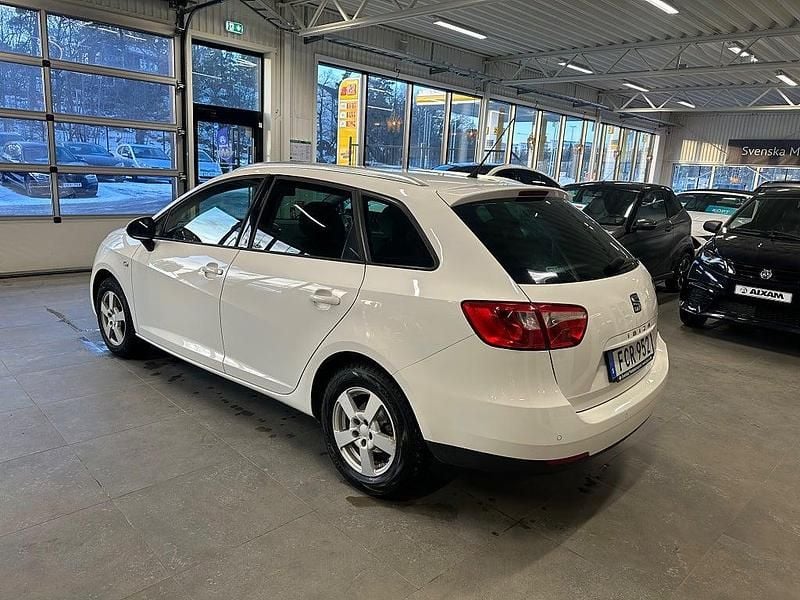 Begagnad Seat Ibiza ST Style 90 HK (66 kW) 2016 Vit Kombi