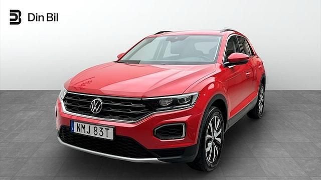 Röd Begagnad 2021 VW T-Roc Style SUV | 239 900 kr (Superpris) - Bild 1/4