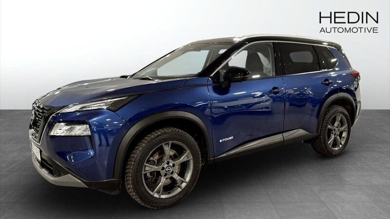 Blå (blue) Begagnad 2022 Nissan X-Trail N-Connecta SUV | 364 900 kr (Bra pris) - Bild 1/4