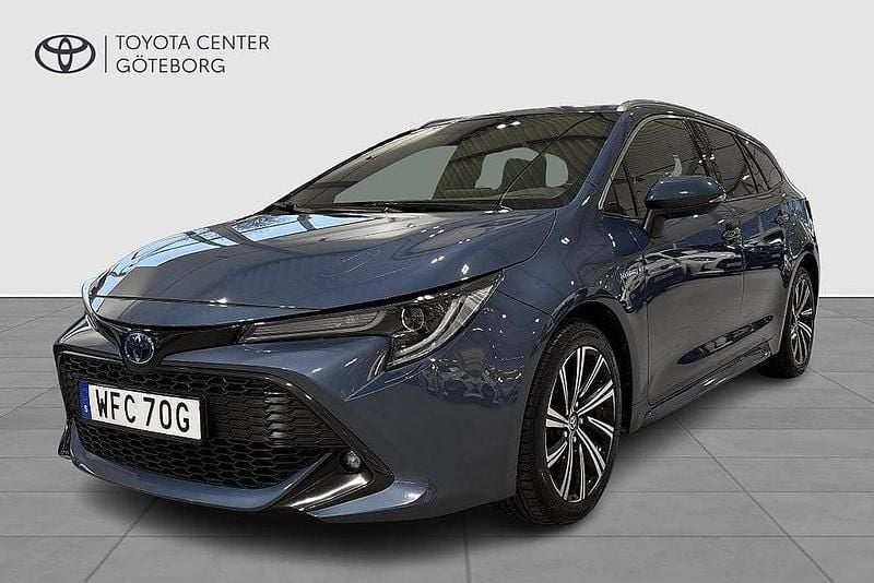 Blå Begagnad 2021 Toyota Corolla Style Kombi | 199 900 kr (Bra pris) - Bild 1/3