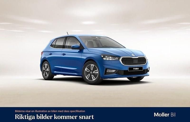 Begagnad Skoda Fabia Style 110 HK (80 kW) 2023 Blå