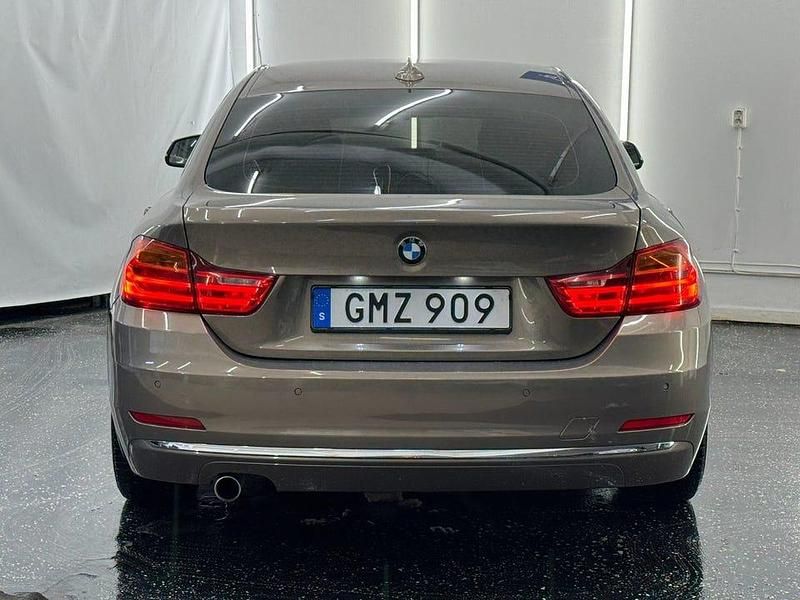 Begagnad BMW 418 Gran Coupé 143 HK (105 kW) 2014 Ljusbrun Sportkupé