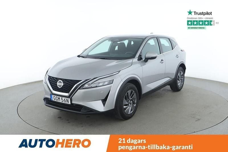 Silver Begagnad 2021 Nissan Qashqai Acenta SUV | 252 000 kr (Marknadspris) - Bild 1/4