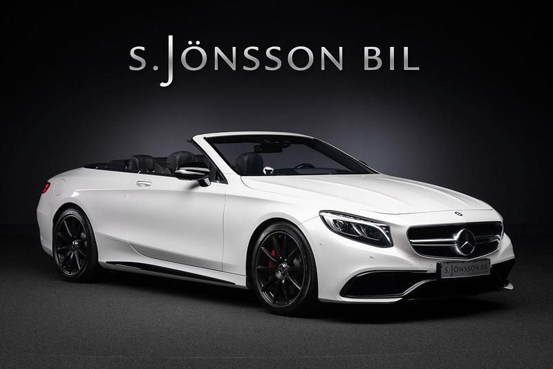 Vit Begagnad 2016 Mercedes S63 AMG AMG Cab | 1 059 000 kr - Bild 1/4