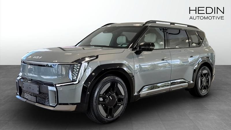 Grön (grey) Ny 2025 Kia EV9 GT-Line SUV | 799 900 kr (Bra pris) - Bild 1/4