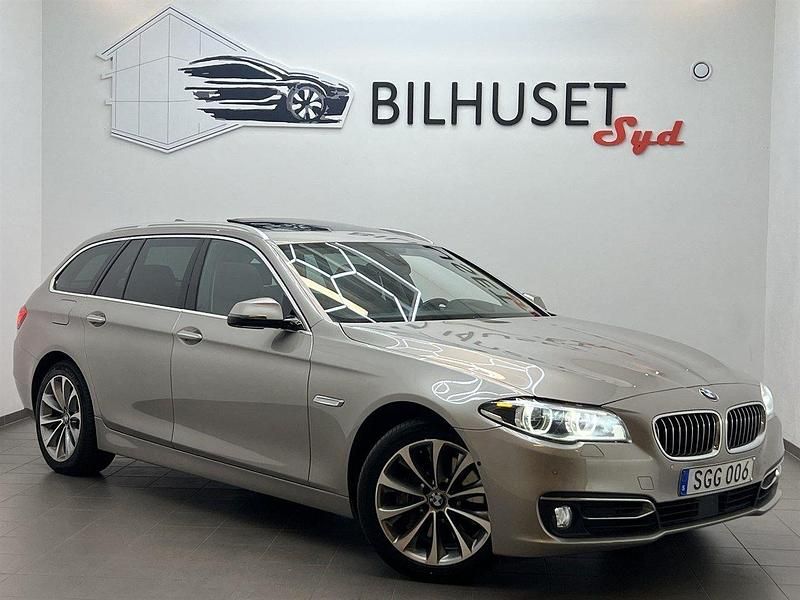 Silver Begagnad 2014 BMW 530 Luxury Line Kombi | 198 500 kr (Marknadspris) - Bild 1/4