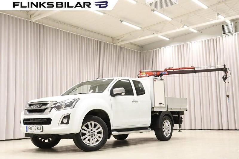 Vit Begagnad 2019 Isuzu D-Max Pickup | 499 800 kr - Bild 1/4