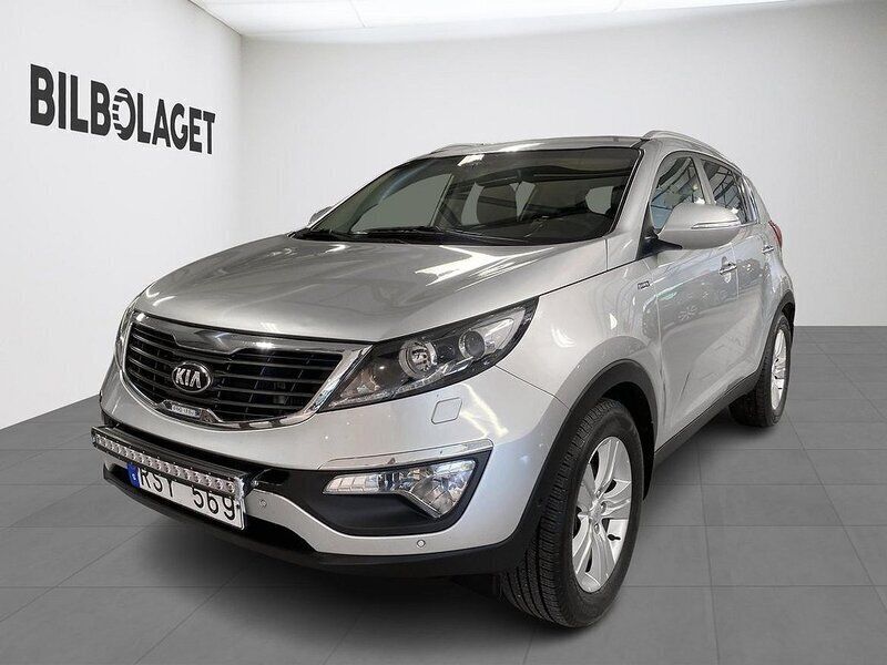 Grå Begagnad 2012 Kia Sportage SUV | 89 800 kr (Bra pris) - Bild 1/4