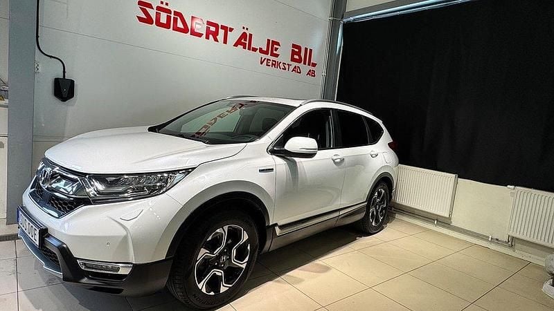 Vit Begagnad 2018 Honda CR-V Executive SUV | 259 900 kr (Marknadspris) - Bild 1/4