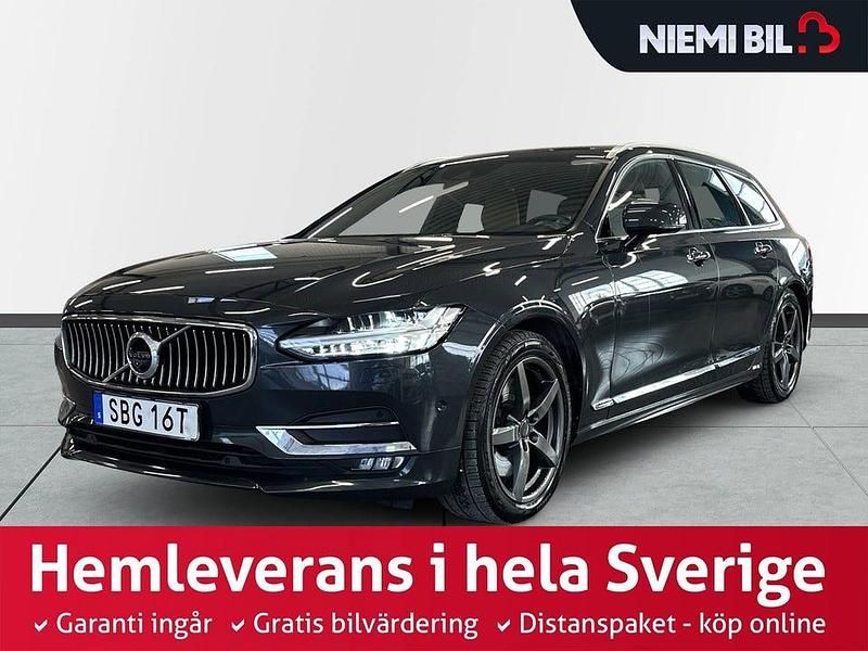 Grå Begagnad 2019 Volvo V90 Inscription Kombi | 399 900 kr (Lite dyr) - Bild 1/3