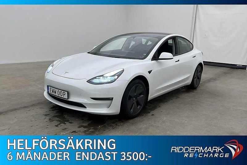 Begagnad Tesla Model 3 Long Range AWD 366 kW (498 HK) 2023 Vit Sedan
