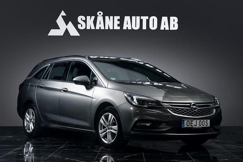 Grå Begagnad 2019 Opel Astra Dynamic Kombi | 149 900 kr (Bra pris) - Bild 1/4
