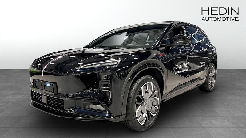 Svart Ny 2025 Hongqi EHS7 SUV | 691 000 kr - Bild 1/4