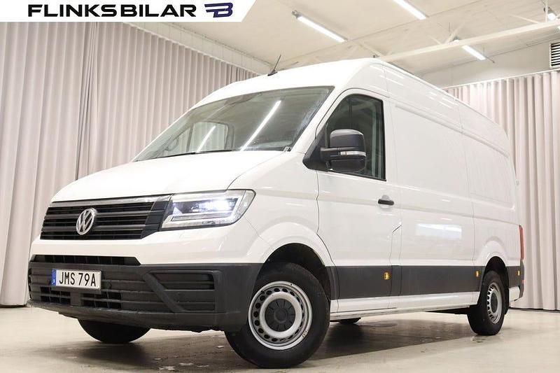 Vit Begagnad 2023 VW Crafter Van | 339 800 kr - Bild 1/4