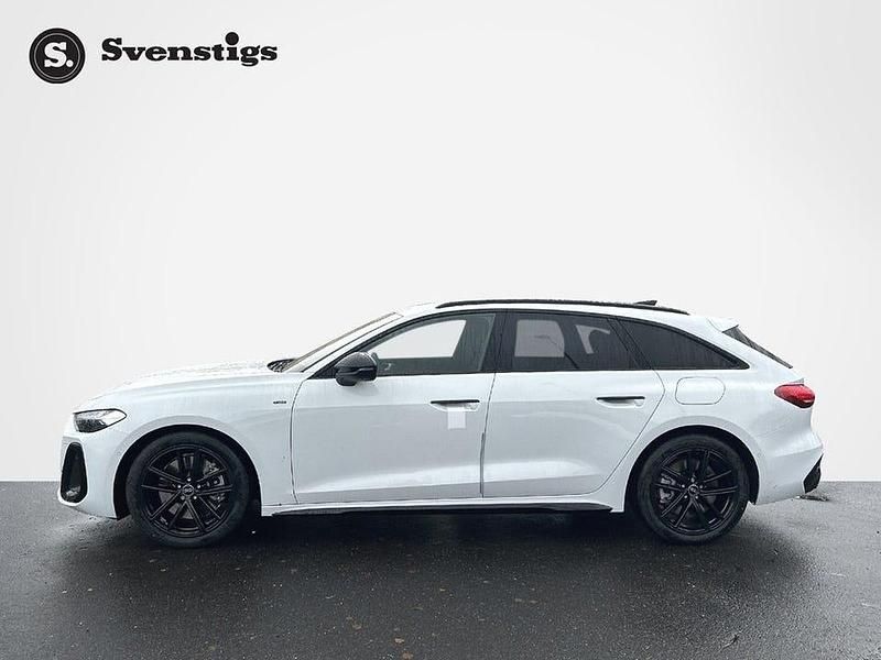 Ny Audi A5 S-Line 252 HK (185 kW) 2025 Glaciärvit metallic Kombi