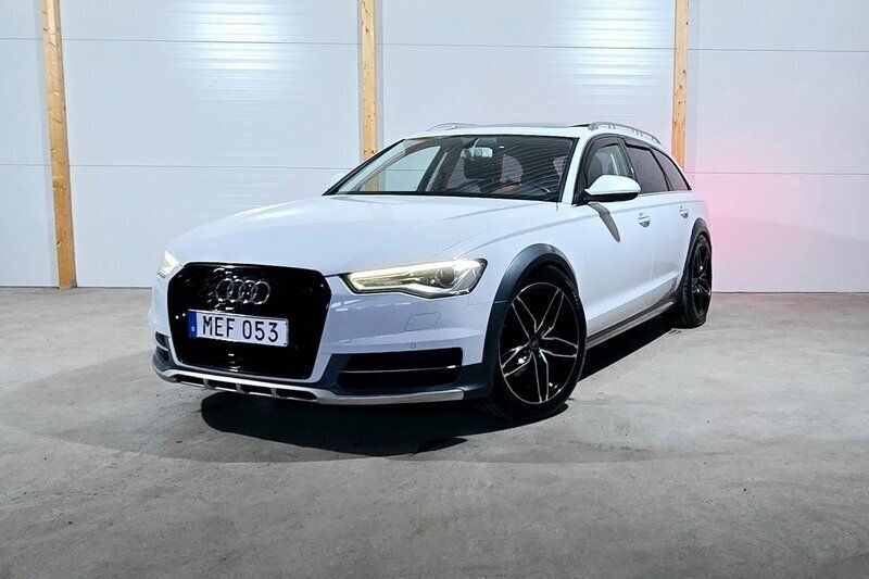 Vit Begagnad 2016 Audi A6 Allroad Ambition Kombi | 254 900 kr (Dyr) - Bild 1/3