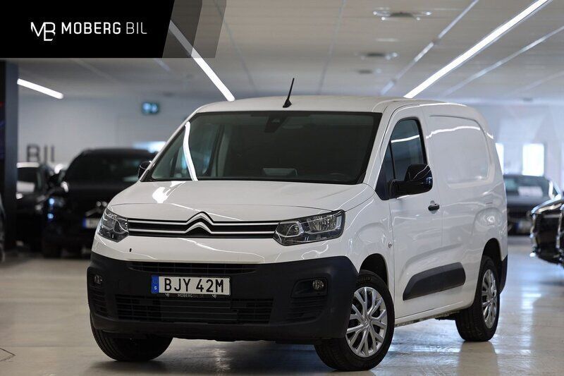 Vit Begagnad 2022 Citroën Berlingo Minibuss | 209 900 kr (Lite dyr) - Bild 1/3