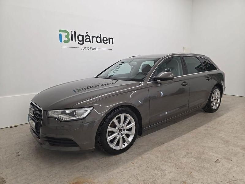 Grå Begagnad 2014 Audi A6 Proline Kombi | 139 900 kr (Marknadspris) - Bild 1/4