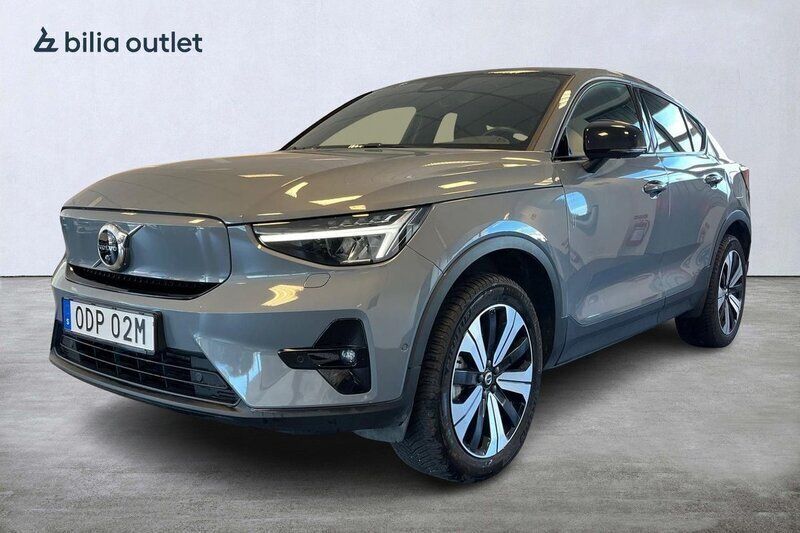 Grå Begagnad 2022 Volvo EC40 Ultimate SUV | 389 900 kr (Lite dyr) - Bild 1/4