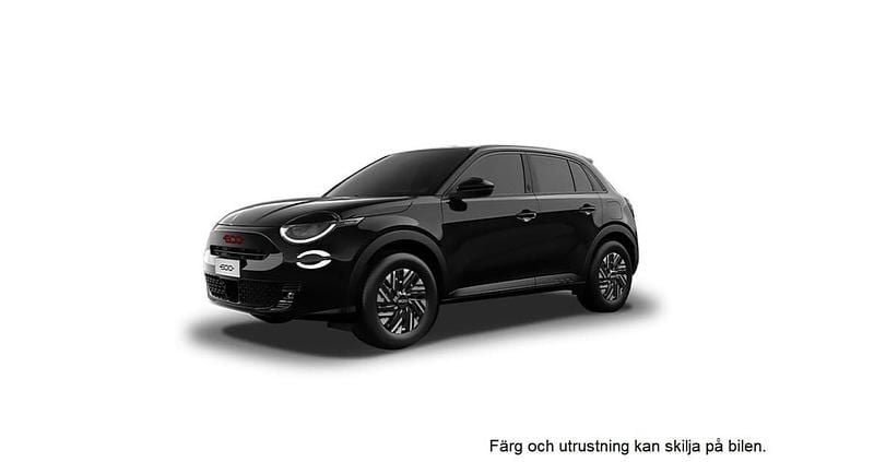 Svart Ny 2025 Fiat 600 Lounge SUV | 299 900 kr - Bild 1/1
