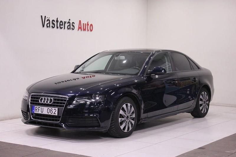 Blå Begagnad 2010 Audi A4 Sedan | 76 900 kr (Marknadspris) - Bild 1/4