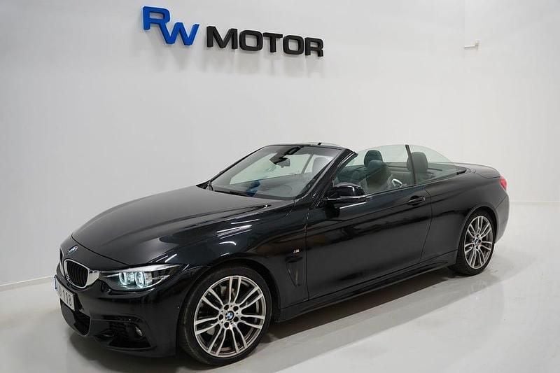 Begagnad BMW 430 Cabriolet M Sport 259 HK (190 kW) 2018 Svart Cab