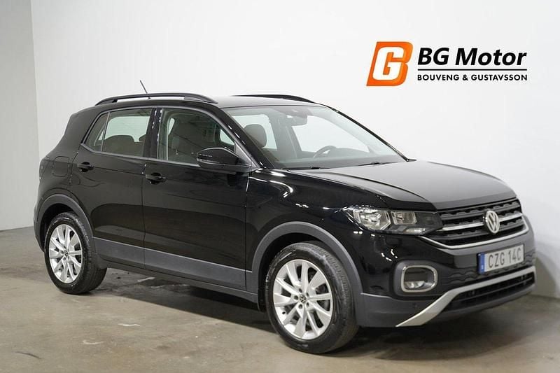 Svart Begagnad 2020 VW T-Cross SUV | 174 800 kr (Marknadspris) - Bild 1/4
