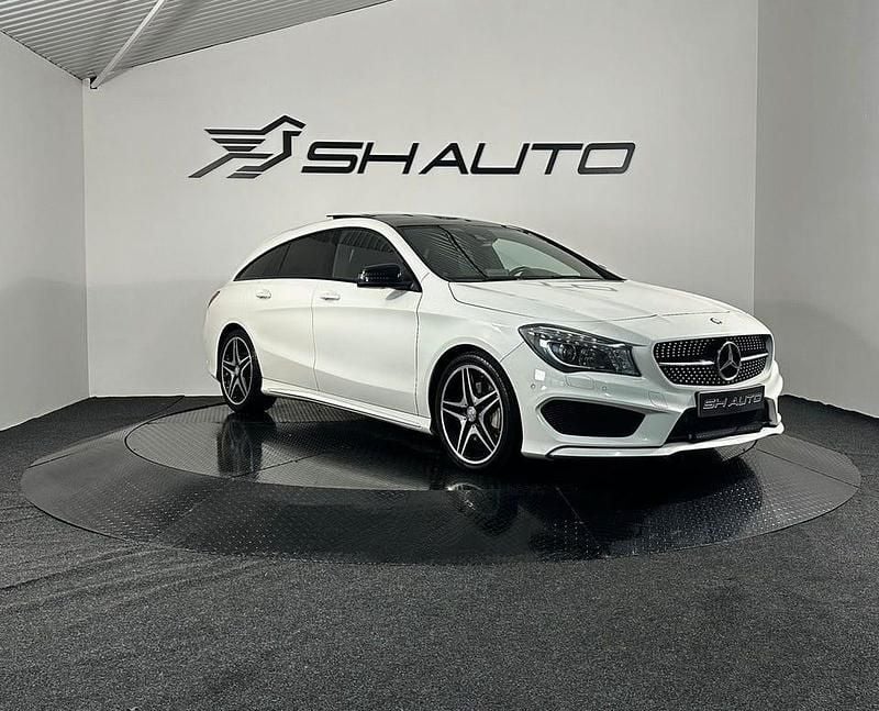 Begagnad Mercedes CLA250 Shooting Brake AMG 211 HK (155 kW) 2016 Vit Kombi