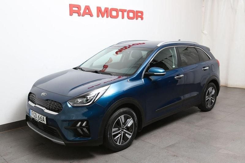 Blå (deep cerulean blue) Begagnad 2020 Kia Niro 2 SUV | 209 800 kr (Marknadspris) - Bild 1/4