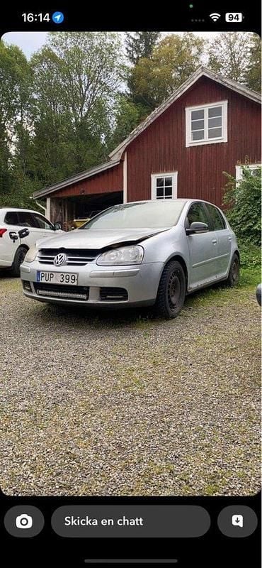 Silver Begagnad 2007 VW Golf V Sportline Halvkombi | 6 500 kr (Superpris) - Bild 1/4