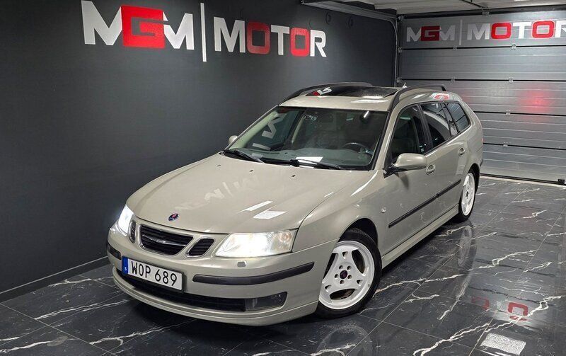 Silver Begagnad 2006 Saab 9-3 Vector Kombi | 44 000 kr (Lite dyr) - Bild 1/4