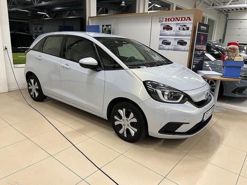 Vit Begagnad 2022 Honda Jazz Elegance Halvkombi | 194 900 kr (Marknadspris) - Bild 1/4
