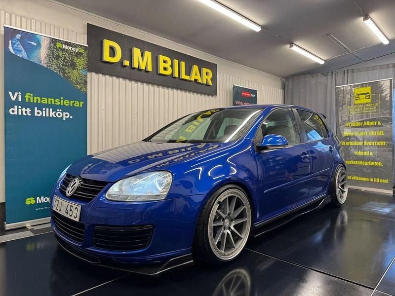Blå Begagnad 2006 VW Golf V GT Halvkombi | 59 900 kr - Bild 1/4
