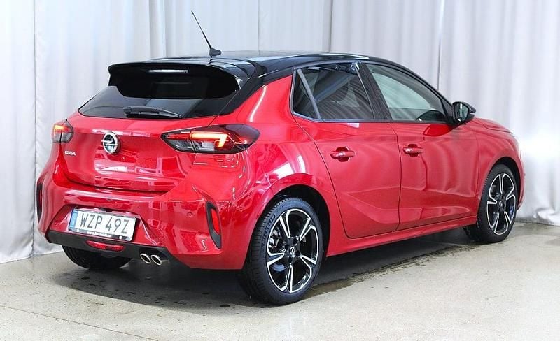 Begagnad Opel Corsa GS Line 131 HK (96 kW) 2019 Röd Halvkombi