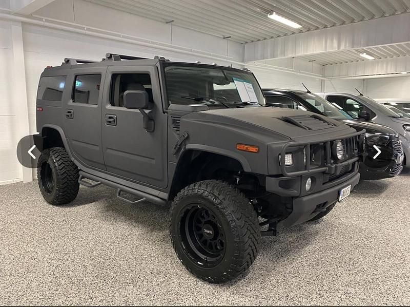 Svart Begagnad 2004 Hummer H2 SUV | 285 000 kr - Bild 1/1