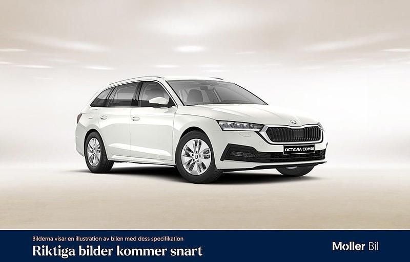 Vit Begagnad 2024 Skoda Octavia Ambition Kombi | 244 900 kr (Superpris) - Bild 1/4