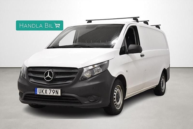 Vit Begagnad 2021 Mercedes Vito Van | 184 900 kr (Marknadspris) - Bild 1/4