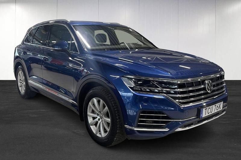 Begagnad VW Touareg Edition 286 HK (210 kW) 2019 Blå SUV