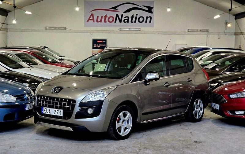 Ljusgrå (grå) Begagnad 2010 Peugeot 3008 Kombi | 54 900 kr (Marknadspris) - Bild 1/4