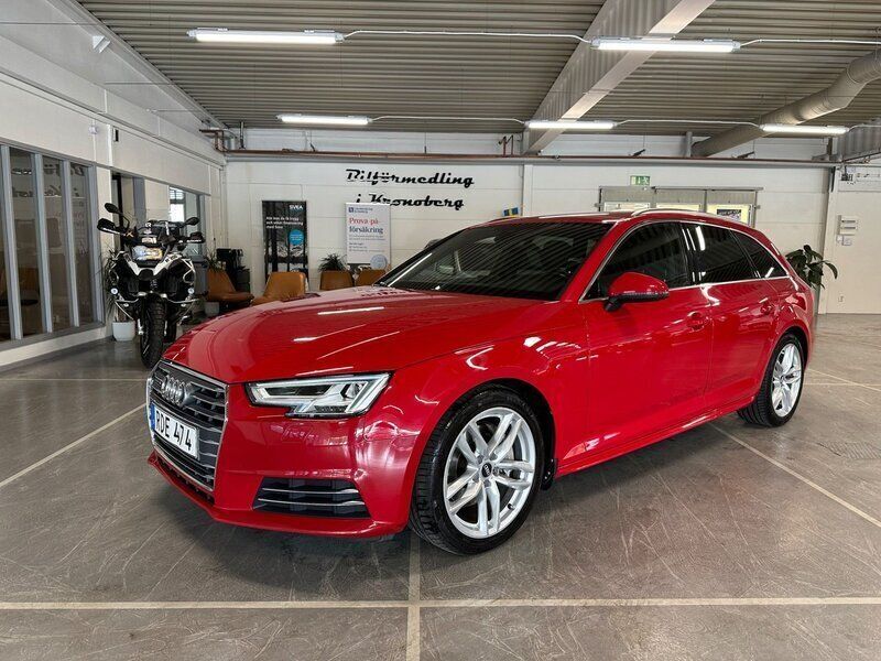 Röd Begagnad 2016 Audi A4 Kombi | 169 900 kr (Marknadspris) - Bild 1/4