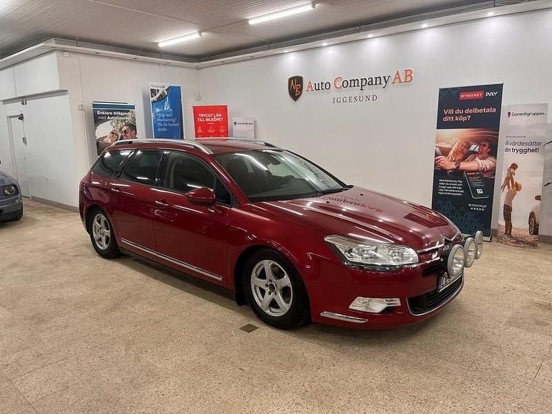 Röd Begagnad 2010 Citroën C5 Kombi | 29 900 kr (Dyr) - Bild 1/4