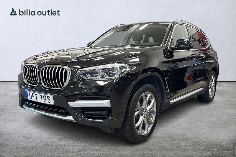 Svart Begagnad 2021 BMW X3 xLine SUV | 329 900 kr (Bra pris) - Bild 1/3