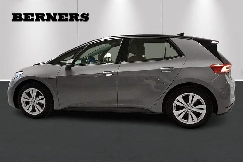 Begagnad VW ID.3 Pro Performance 152 kW (207 HK) 2021 Grå Halvkombi