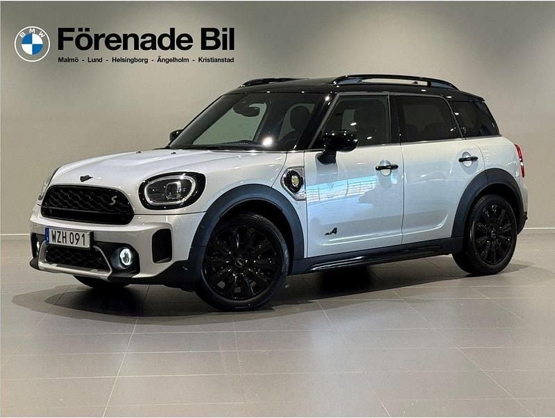 Silver (white silver metallic) Begagnad 2022 Mini Countryman SUV | 369 000 kr (Dyr) - Bild 1/4