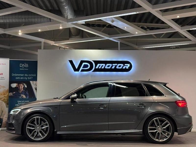 Begagnad Audi S3 310 HK (228 kW) 2017 Grå
