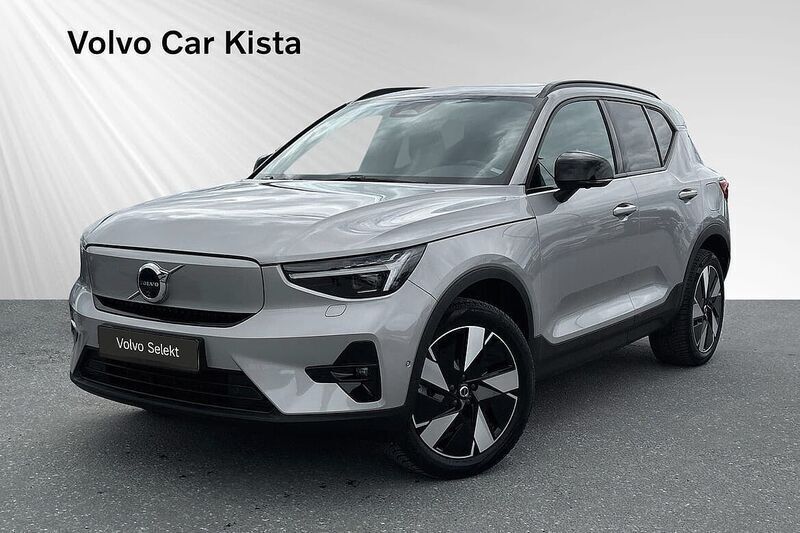 Silver Begagnad 2023 Volvo XC40 Single Motor Extended Range SUV | 469 900 kr - Bild 1/2
